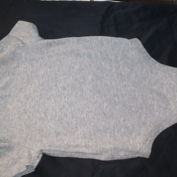 Baby Onesies from Nike Size 6M Says "The last nine months were my off season " - Picture 2 of 3